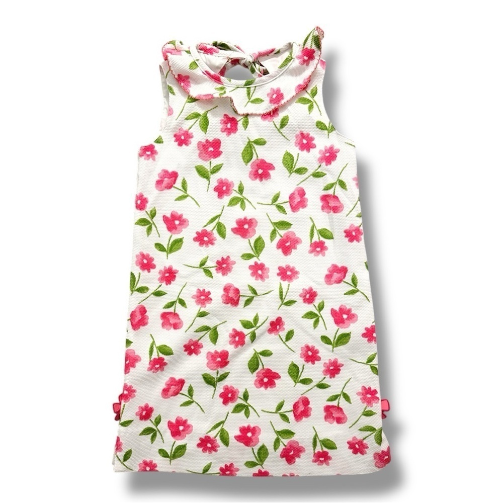 Florence Eisman | Floral Print Appliqué Dress (5)  🌺